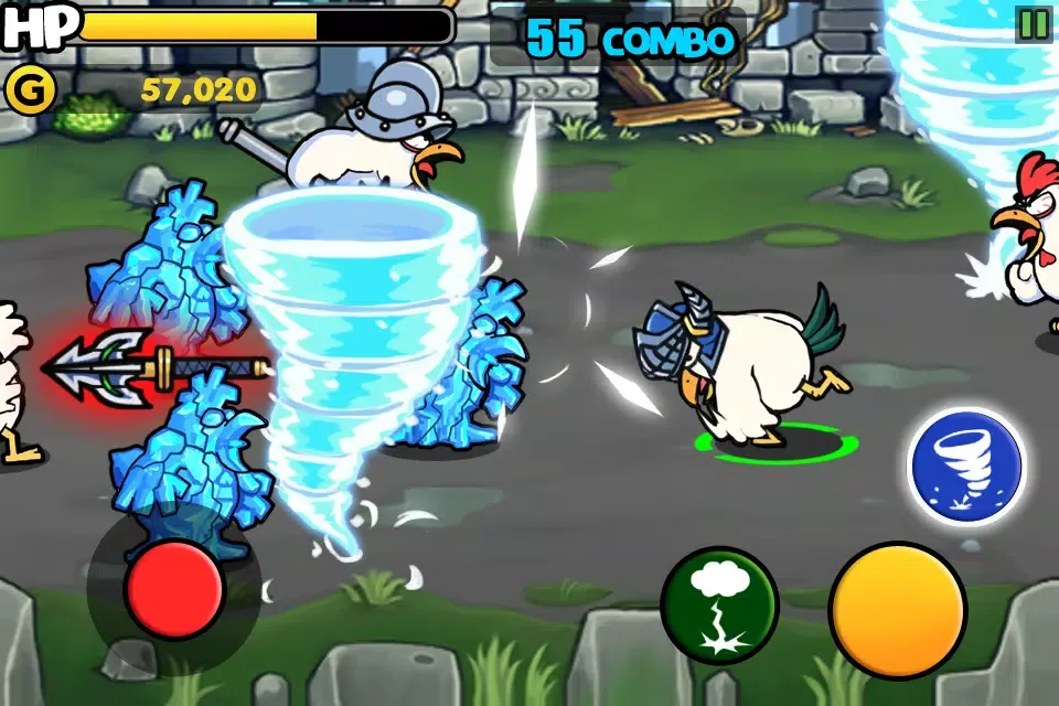 Chicken Revolution : Warrior应用截图