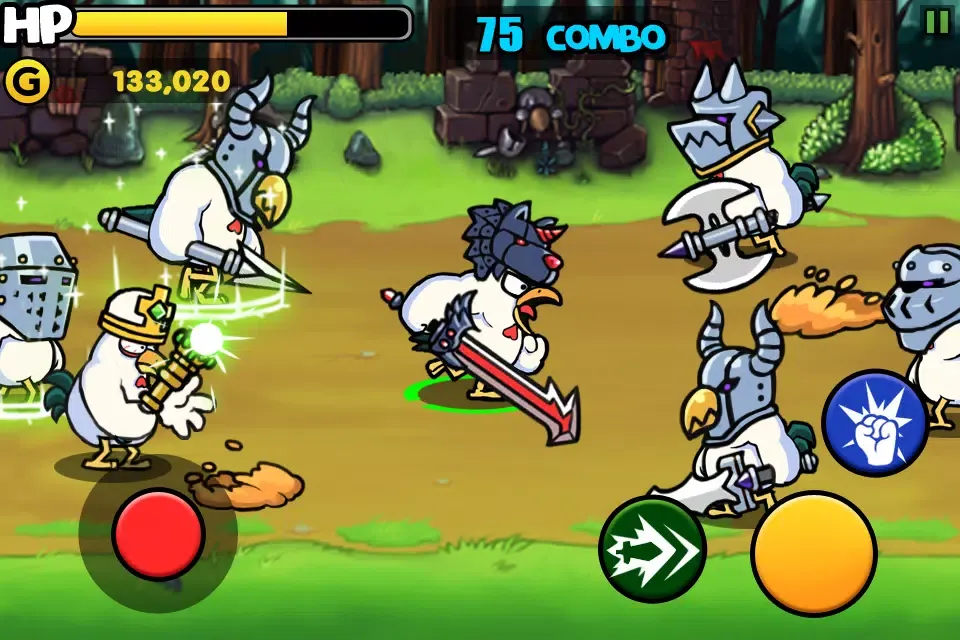 Chicken Revolution : Warrior应用截图