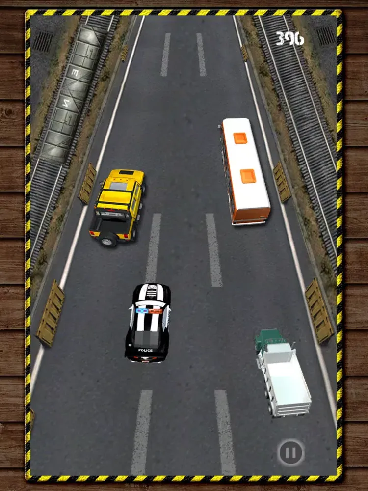 Action Police Car Street Race - Nitro Cops Extreme Heat iPad  स्क्रीनशॉट