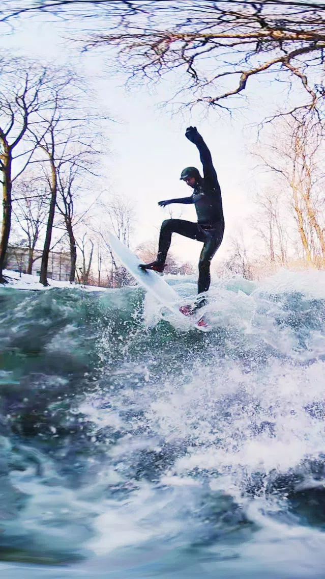 VR Extreme Ice River Surfing Virtual Reality 360应用截图