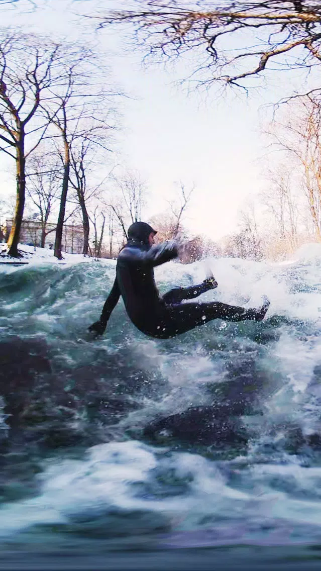 VR Extreme Ice River Surfing Virtual Reality 360应用截图