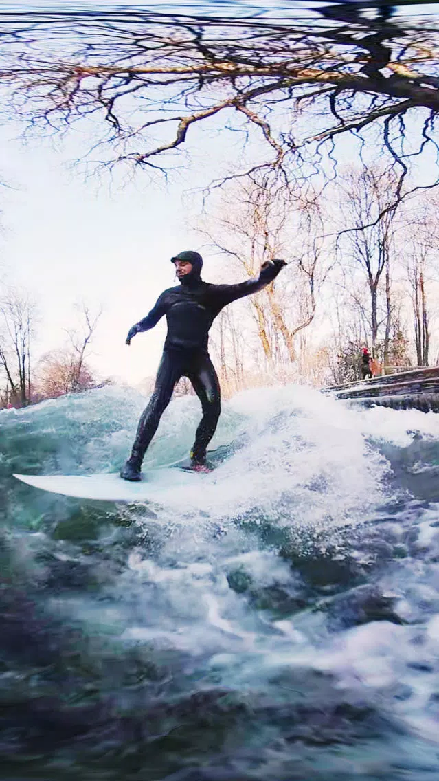 VR Extreme Ice River Surfing Virtual Reality 360应用截图