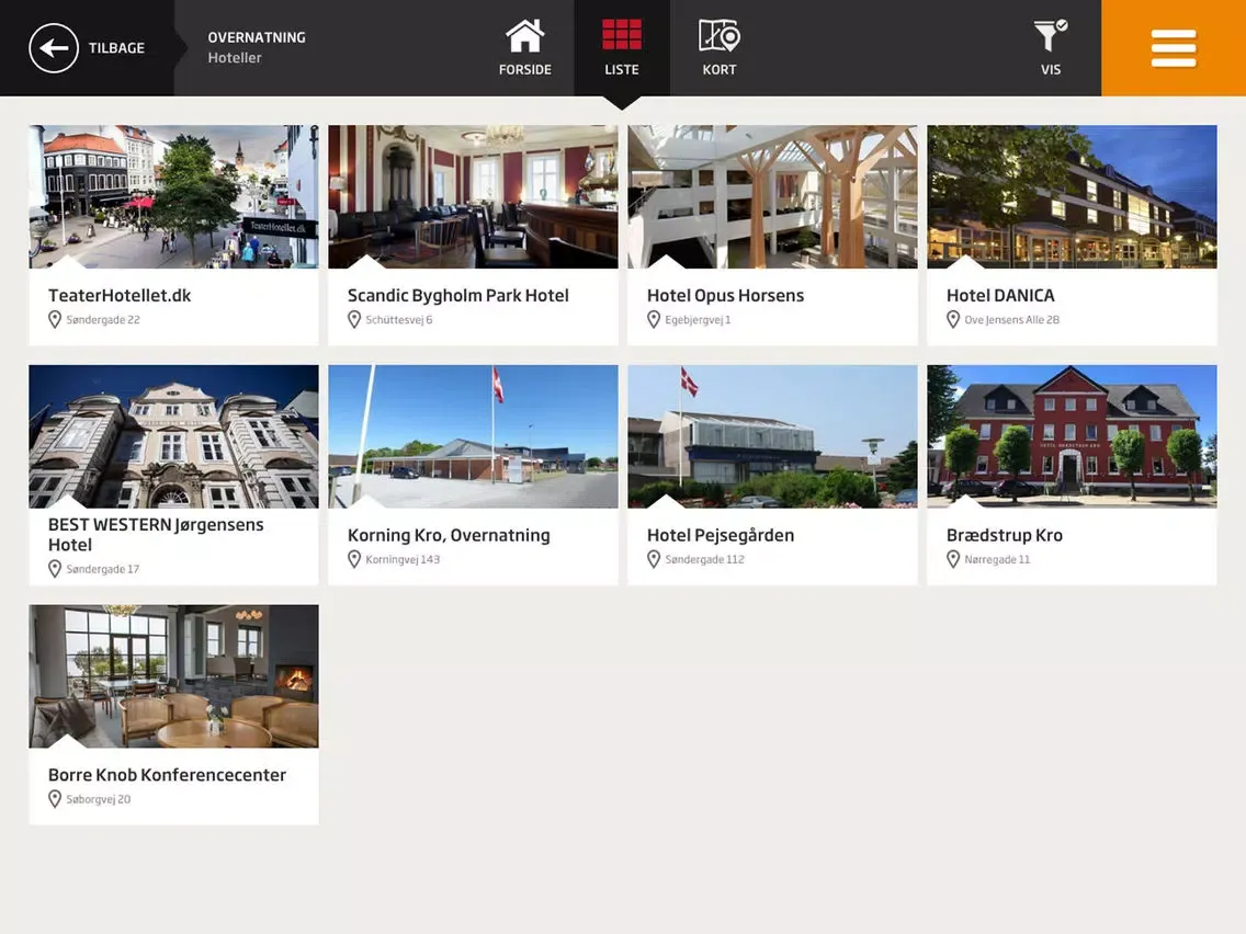 تصاویر Visit Horsens iPad 