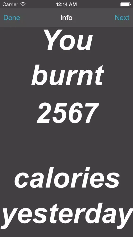 Zrzuty ekranu Activity Log App Free with Calories