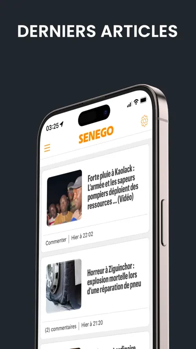 Скриншоты Senego: Actualité au Sénégal
