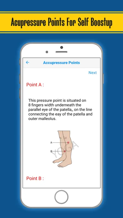 Accupressure Yoga Point Tips স্ক্রিনশট