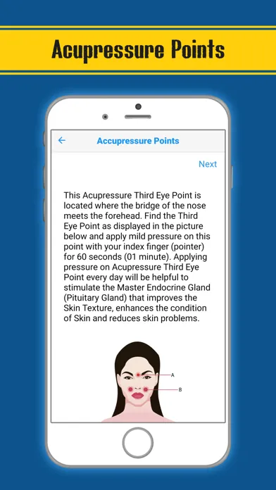 Accupressure Yoga Point Tips স্ক্রিনশট