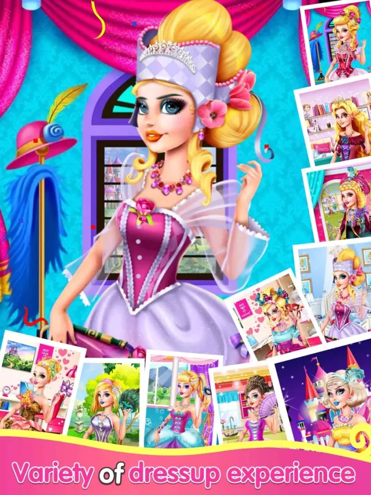 Princess Fashion Masquerade - Girls Games for kids iPad  سکرین شاٹس