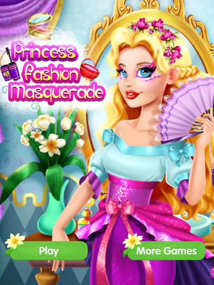 Princess Fashion Masquerade - Girls Games for kids iPad  سکرین شاٹس