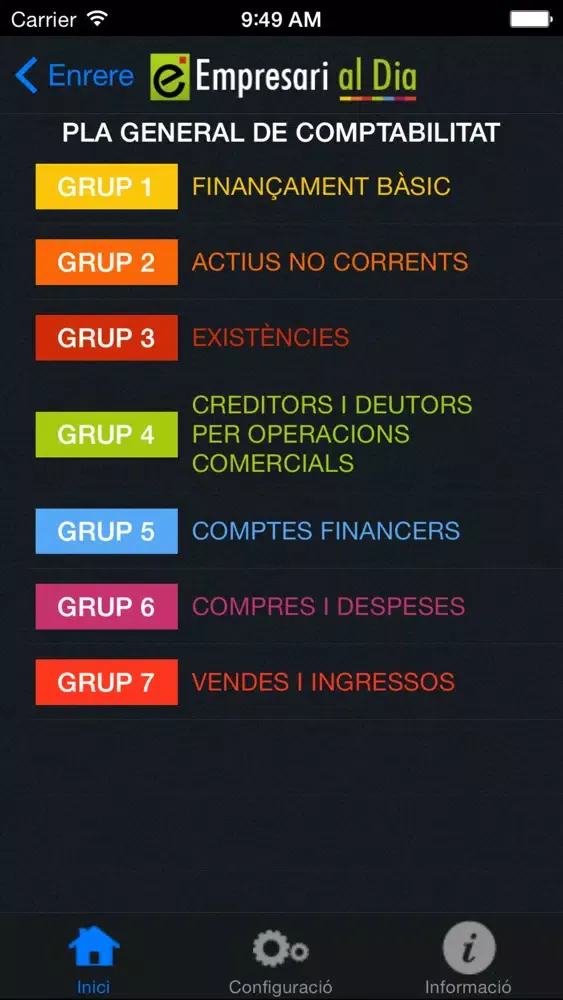 Empresari al Dia (ED) Ekran Görüntüleri