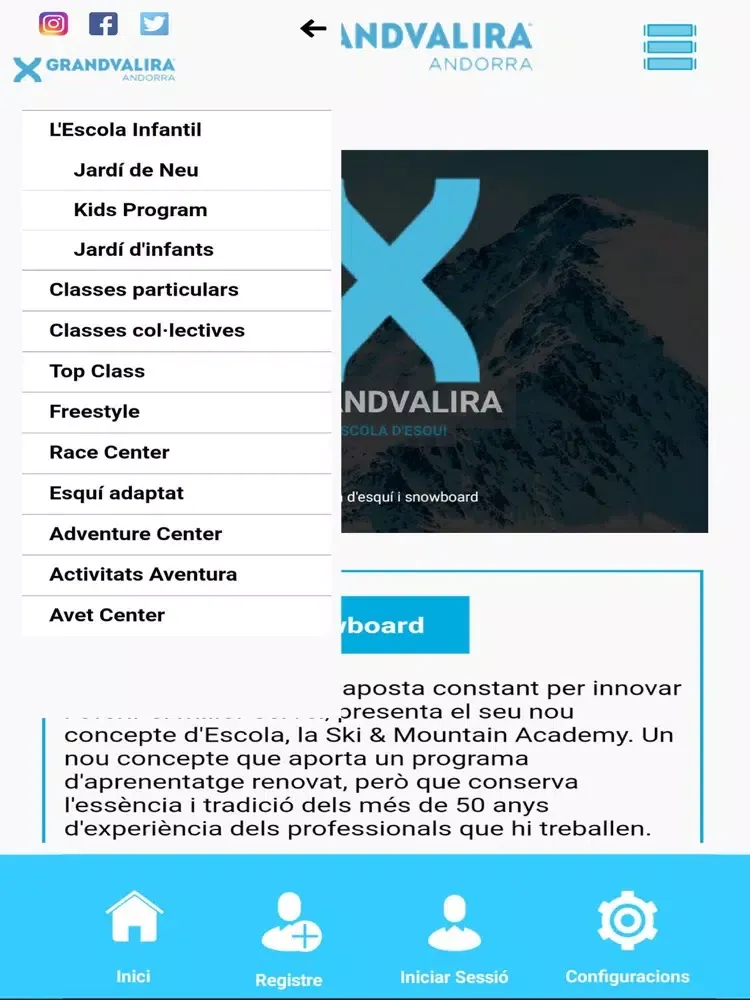 Screenshot di ESCOLA D'ESQUÍ I SNOWBOARD iPad 