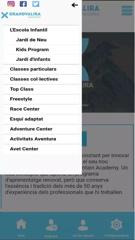 Screenshot di ESCOLA D'ESQUÍ I SNOWBOARD