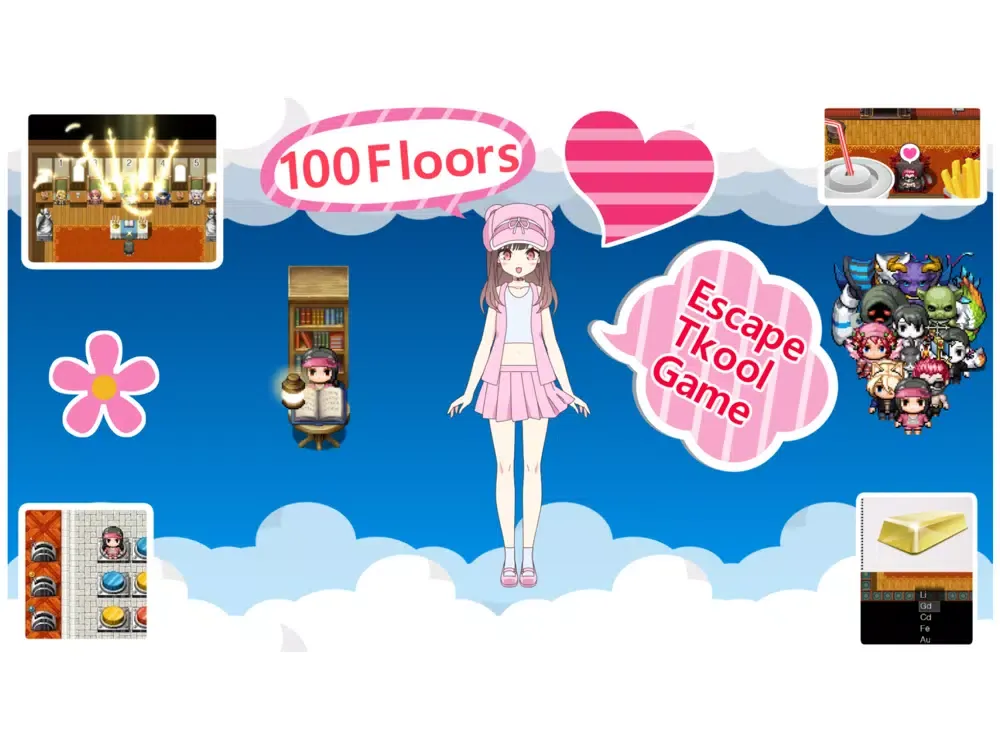 Ảnh chụp màn hình của 100EXITA :100FloorsPIXELEscape iPad 