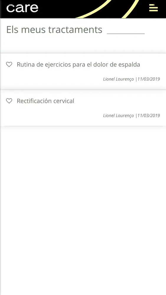 Скриншоты CareApp Andorra