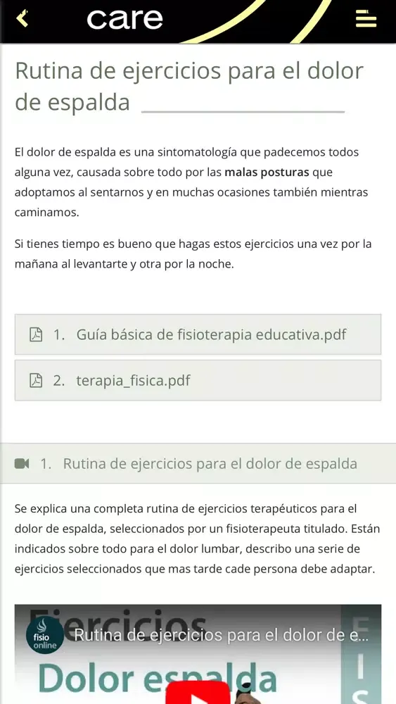 Скриншоты CareApp Andorra