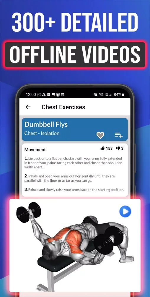 Tangkapan skrin Gym Exercises