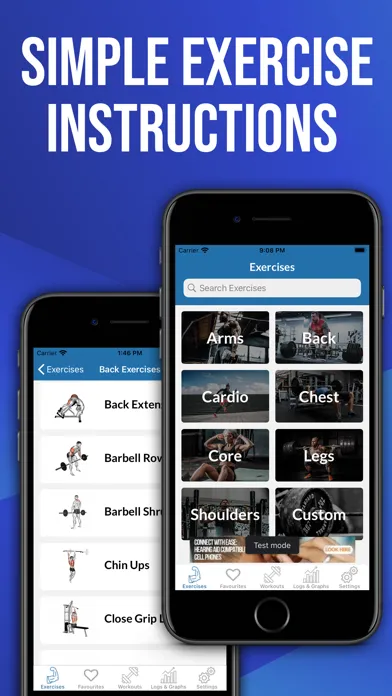Gym Exercises & Workouts应用截图