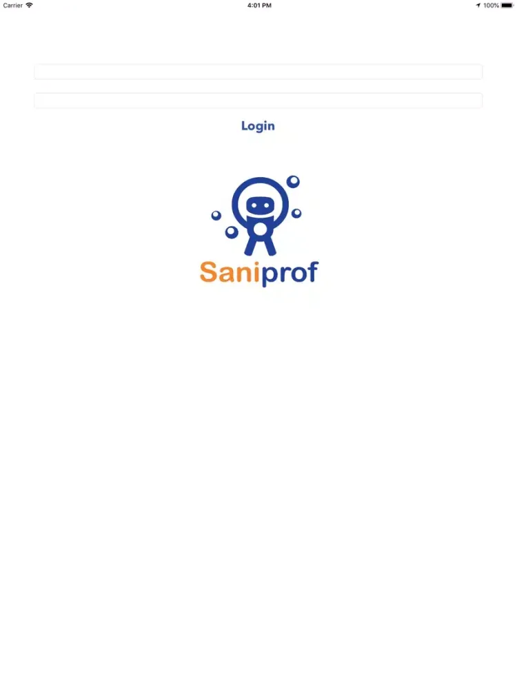 Saniprof iPad 應用截圖