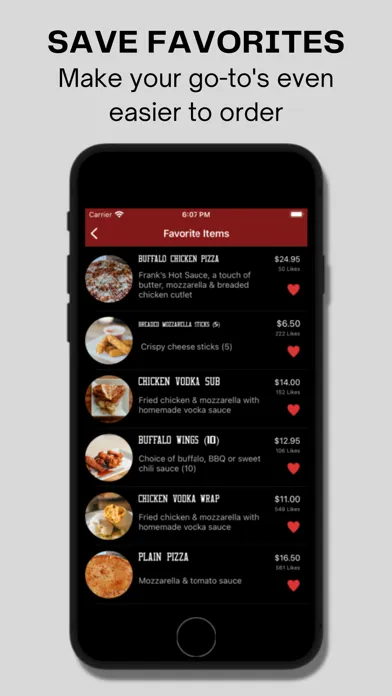 Gianni's Pizza Screenshots