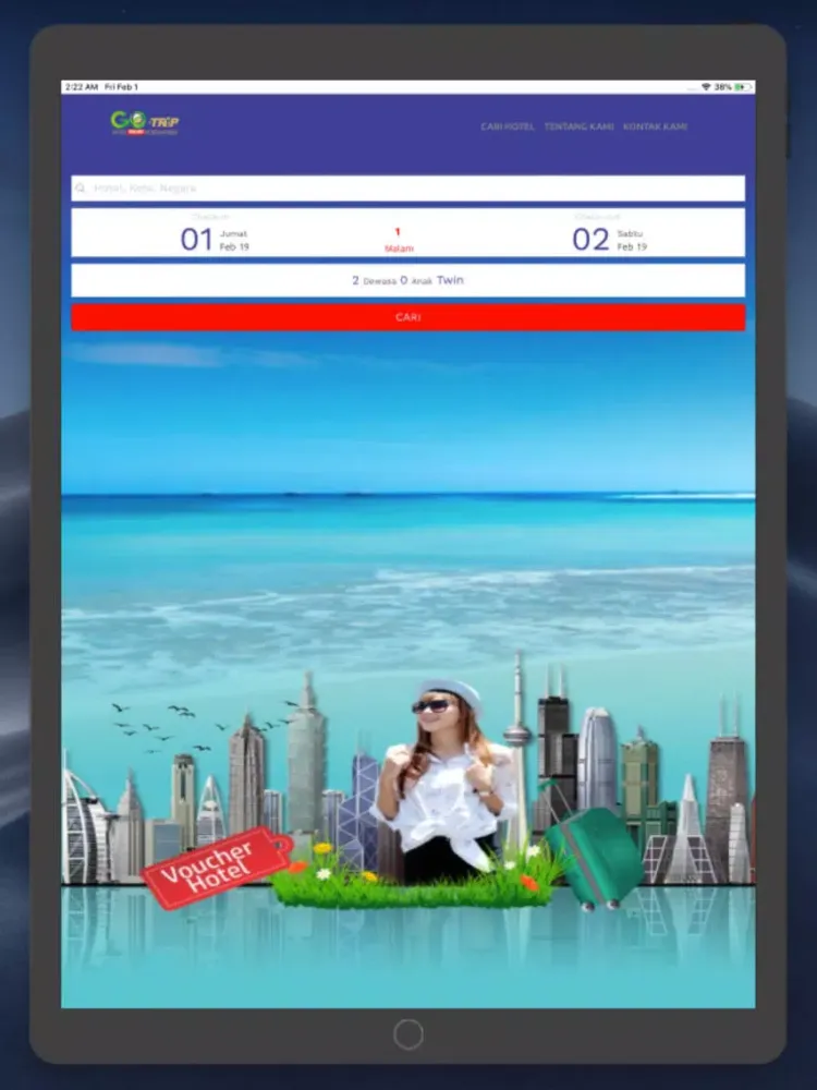 Скриншоты Go-Trip : Booking Hotel Online iPad 