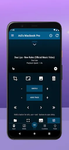 Tangkapan skrin VLC Mobile Remote - PC & Mac