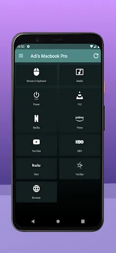 Tangkapan skrin VLC Mobile Remote - PC & Mac