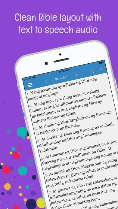 Capturas de pantalla de Ang Dating Biblia