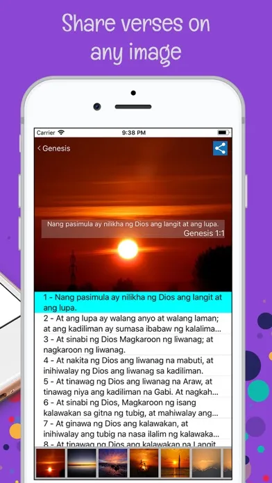 Capturas de pantalla de Ang Dating Biblia