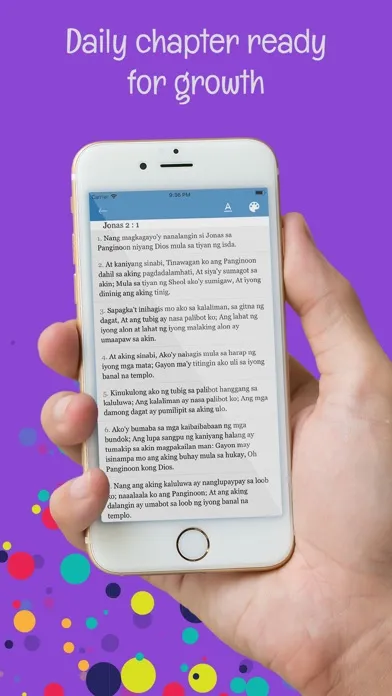 Capturas de pantalla de Ang Dating Biblia
