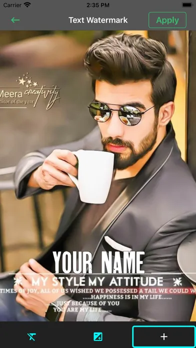 صور Watermark on Photos & Videos