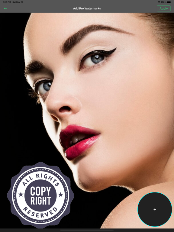 Watermark on Photos,Videos Pro iPad  스크린샷