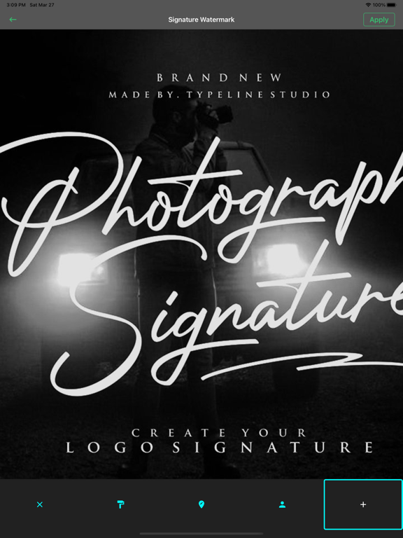 Watermark on Photos,Videos Pro iPad  스크린샷