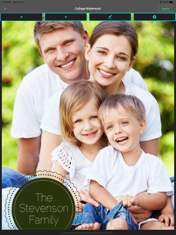 Watermark on Photos,Videos Pro iPad  스크린샷
