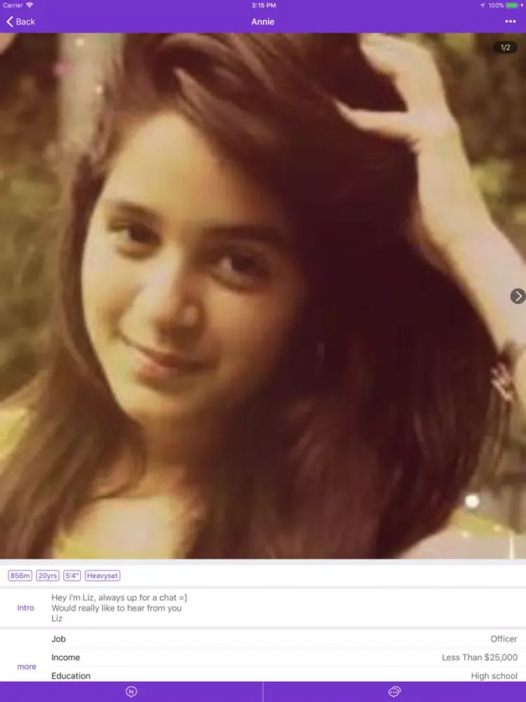 Tangkapan skrin Desi Dating: Indian match iPad 