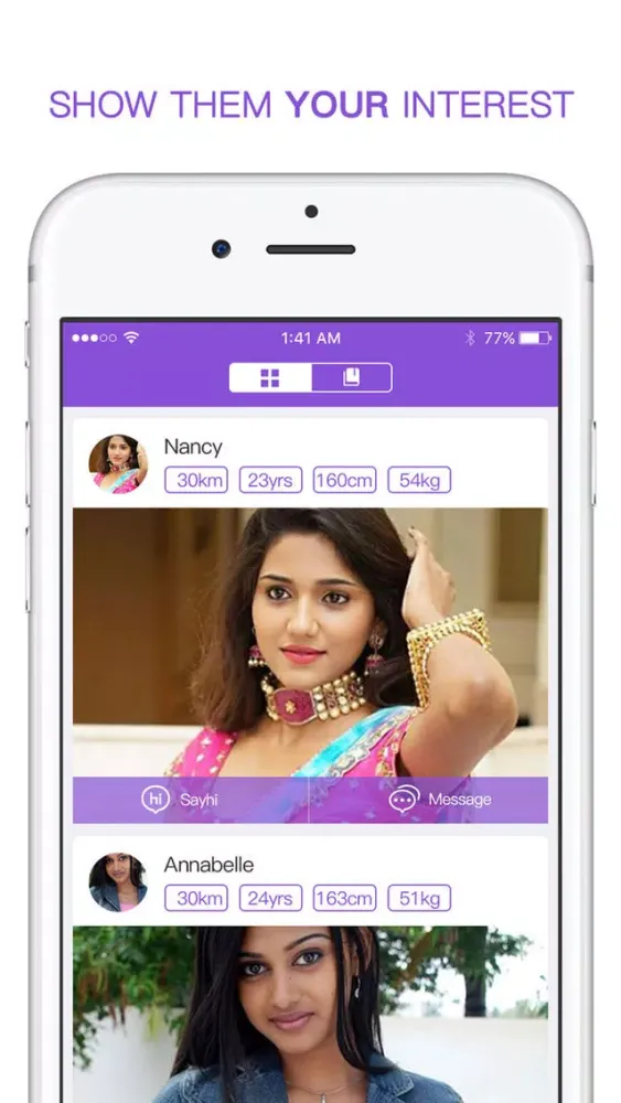 Tangkapan skrin Desi Dating: Indian match