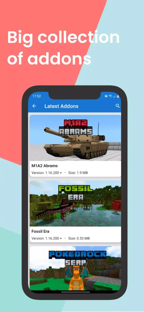 MCPE Addons for Minecraft Mods Screenshots