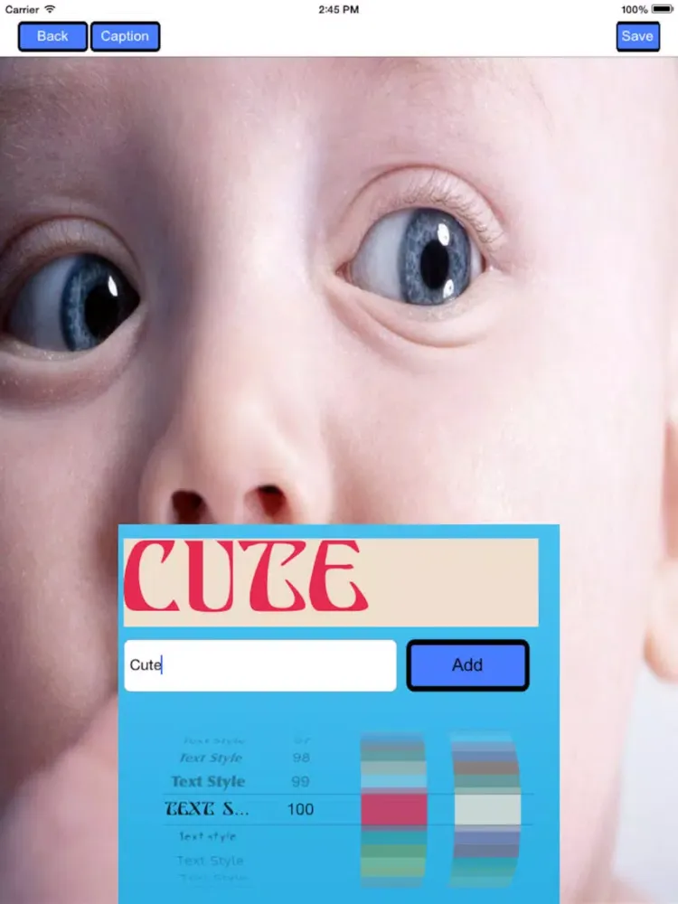 Capturas de pantalla de Meme Creator Pro iPad 
