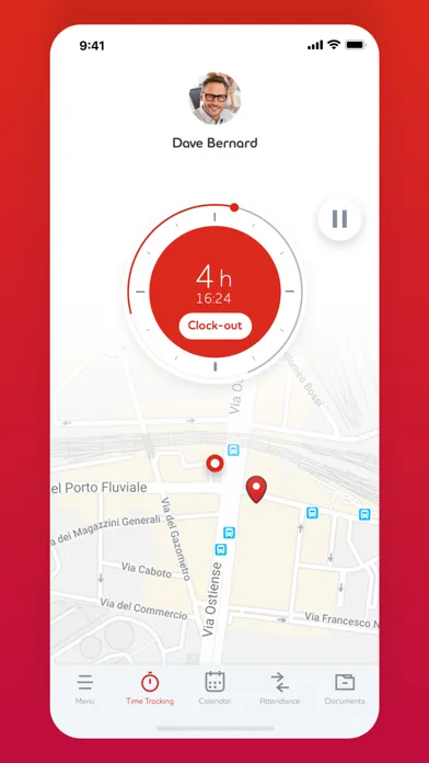 Tangkapan layar Adecco MyTime