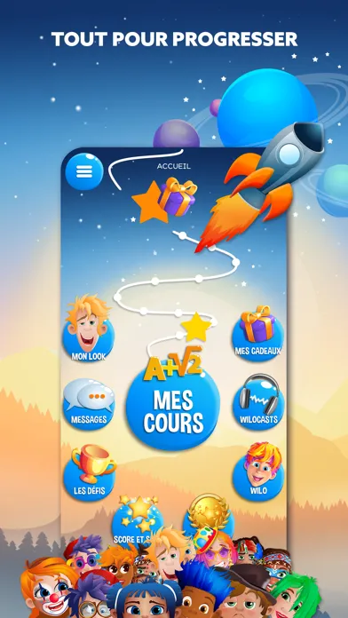 Screenshot di Wiloki soutien scolaire