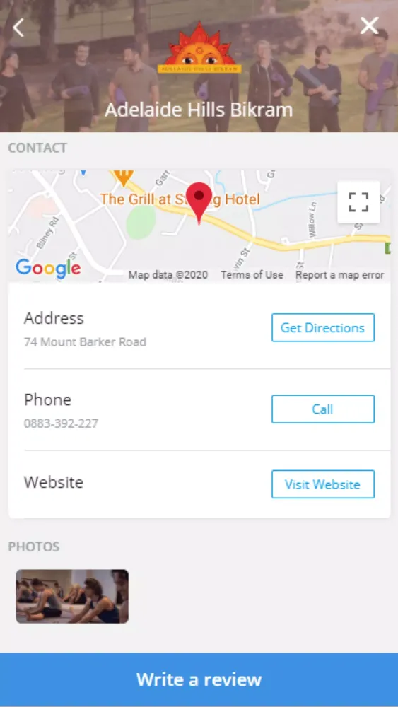 Adelaide Hills Bikram Screenshots
