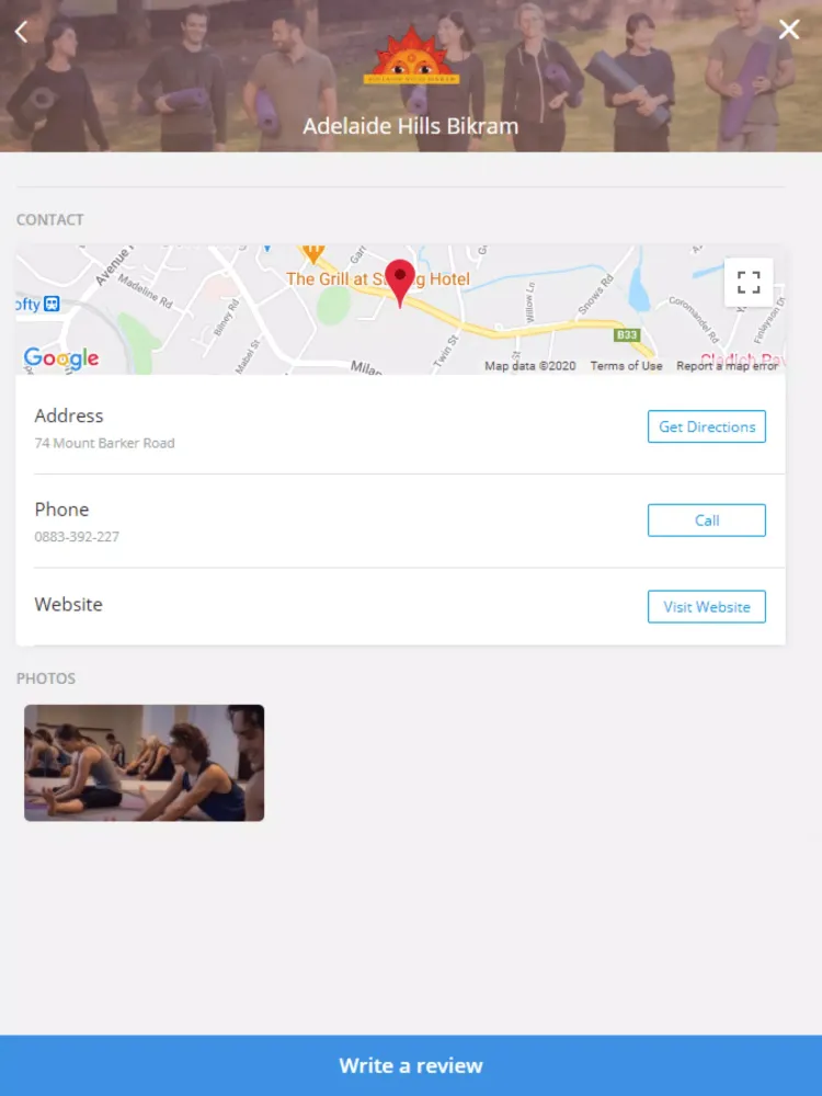 Adelaide Hills Bikram Screenshots
