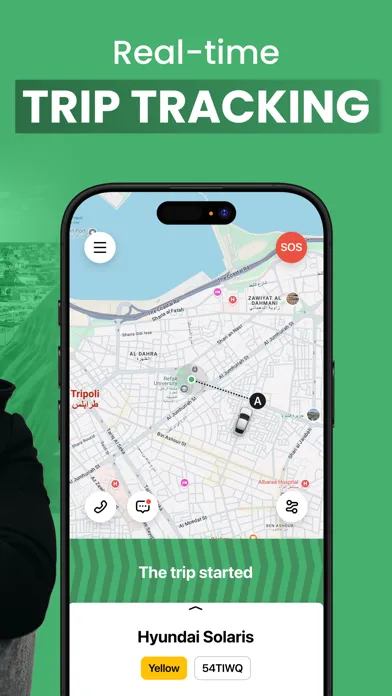 Ảnh chụp màn hình của ADEX: Libya Taxi App