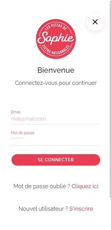 Les Pizzas de Sophie应用截图