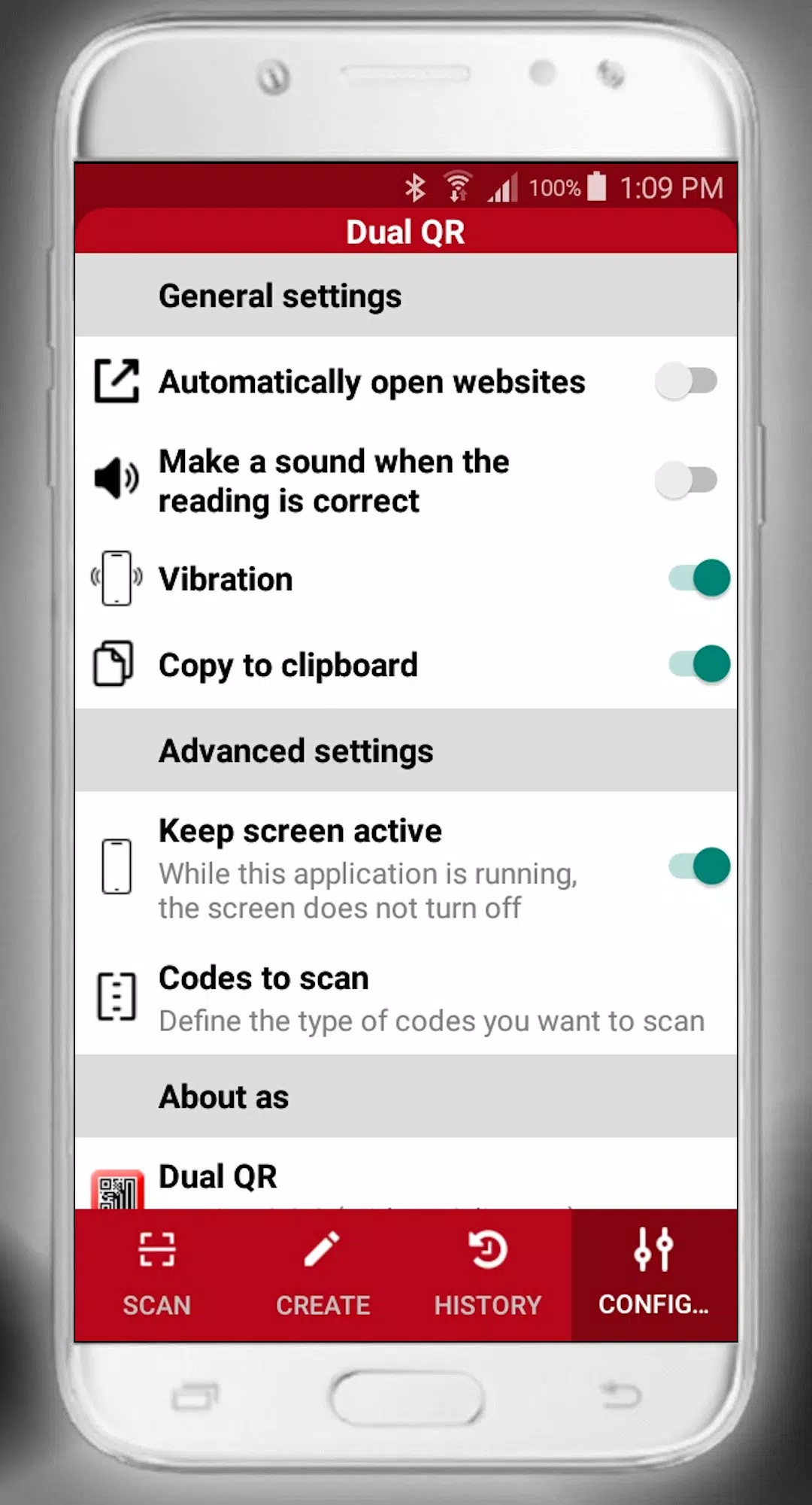 DualQR Screenshots