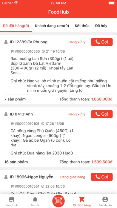 HomeID Admin Dành cho Quản lý Screenshots