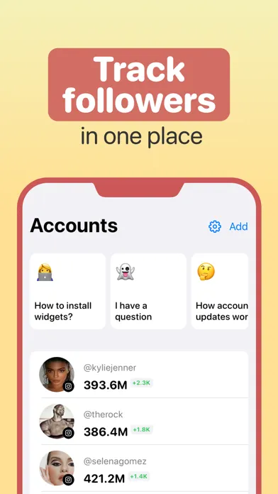 Followers Tracker ・Analyzer স্ক্রিনশট