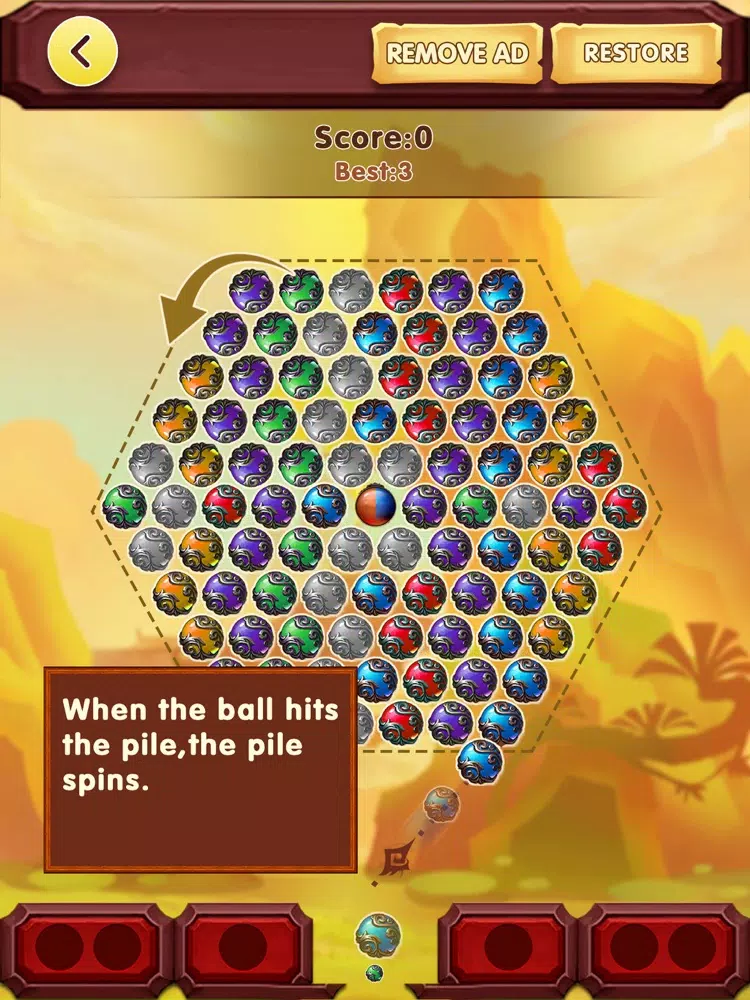 Spin the ball iPad  স্ক্রিনশট