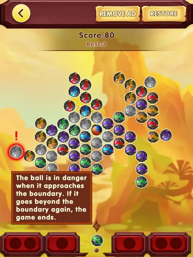 Spin the ball iPad  Ekran Görüntüleri