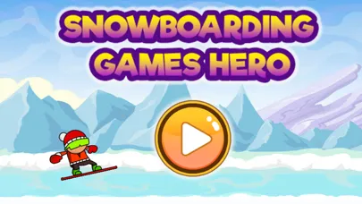 Tangkapan skrin Snowboarding Game Hero