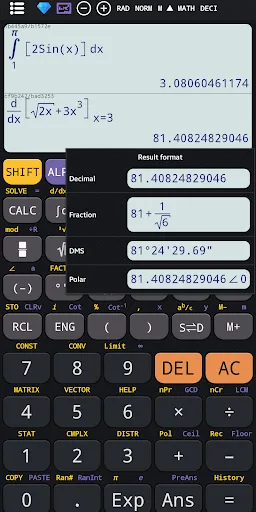 Zrzuty ekranu Scientific calculator plus 991